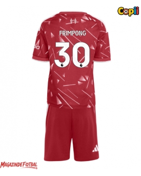 Liverpool Jeremie Frimpong #30 Echipament de Fotbal Replică 2026-27 Copii Acasa (+ Șorturi)
